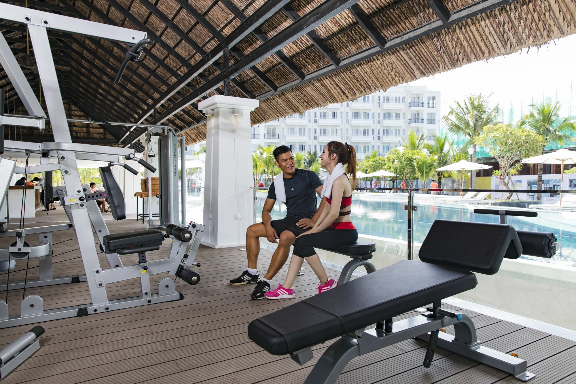 Cham Oasis Nha Trang Resort Condotel Esterno foto